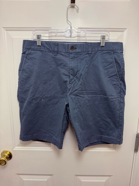 Tommy Hilfiger Other - Tommy Hilfiger Men's Navy Blue Chino Shorts, Size 36, Flat Front, Preppy Casual